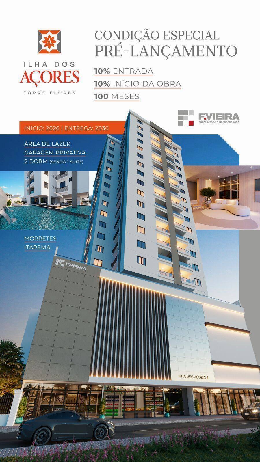 #1598 - Apartamento para Venda em Itapema - SC