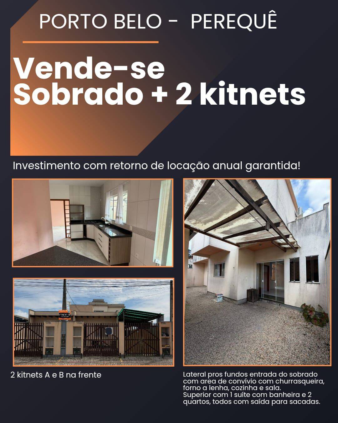 #1601 - Casa para Venda em Porto Belo - SC