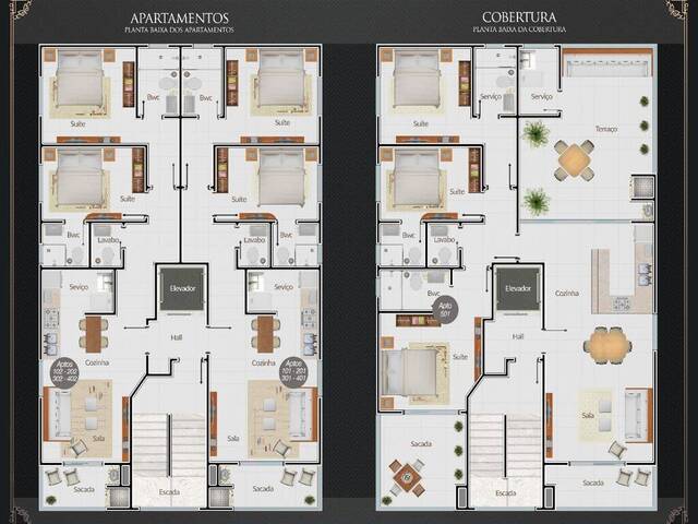 #1086 - Apartamento para Venda em Porto Belo - SC - 2