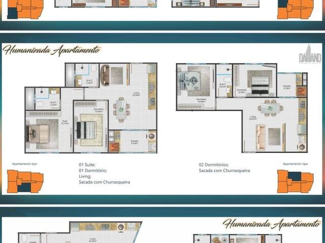 #976 - Apartamento para Venda em Itapema - SC - 3