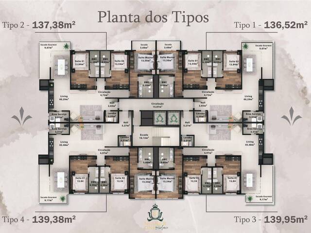 #1000 - Apartamento para Venda em Tijucas - SC - 3