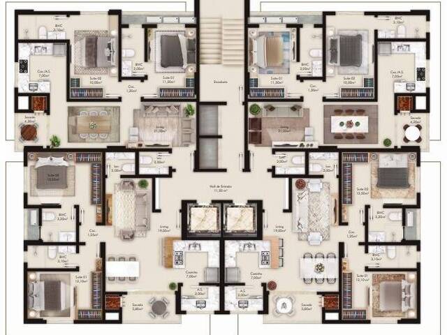 #1607 - Apartamento para Venda em Porto Belo - SC - 3